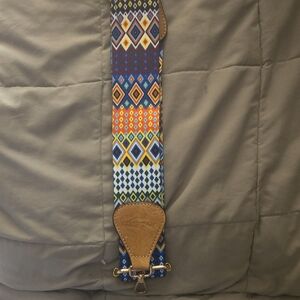 Multicolor Patterned Bag Strap